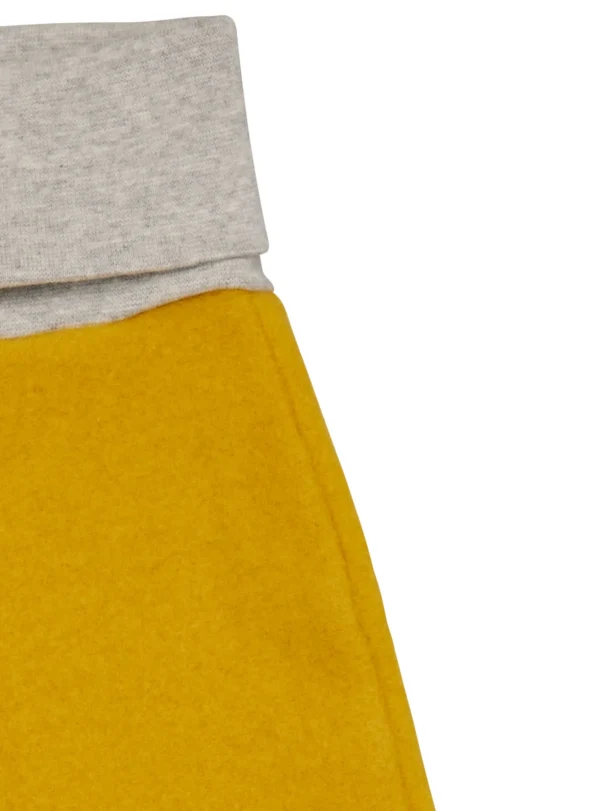 loud + proud Wollfleece-Hose Curry New