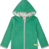 loud + proud Wollfleece-Jacke mit Kapuze Plant Outlet