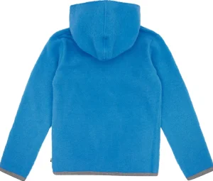 loud + proud Wollfleece-Jacke mit Kapuze Azur Clearance