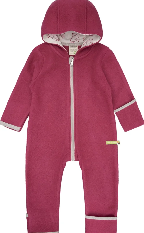 loud + proud Wollfleece-Overall Rouge Best